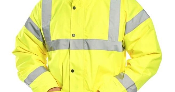 Jacheta Vatuita Reflectorizanta Hivis Impermeabila Galben