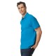 Tricou polo Gildan softstyle, 100% bumbac, densitate 177g/m2, inchidere cu 2 nasturi Albastru deschis