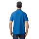 Tricou polo Gildan softstyle, 100% bumbac, densitate 177g/m2, inchidere cu 2 nasturi Albastru regal