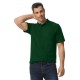 Tricou polo Gildan softstyle, 100% bumbac, densitate 177g/m2, inchidere cu 2 nasturi Verde inchis